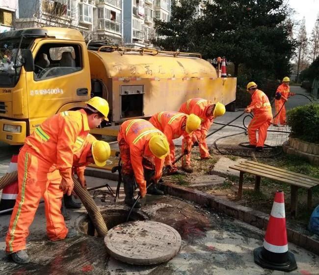 君山市政管道清淤